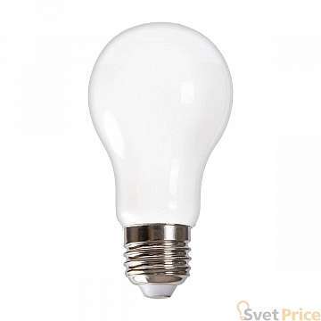 Лампа светодиодная (UL-00004840) E27 7W 4000K матовая LED-A60-7W/4000K/E27/FR GLH01WH