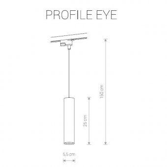 Трековый светильник Nowodvorski Profile Eye 9337
