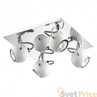 Спот Ideal Lux Lunare PL4 Bianco