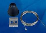 Набор для подвесного монтажа шинопроводов (UL-00003666) Uniel UFB-H41 Black 1 Polybag