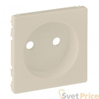 Лицевая панель Legrand Valena Life розетки с/з слоновая кость 754971