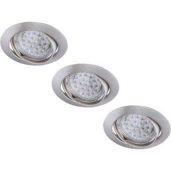 Встраиваемый светильник Arte Lamp LED Praktisch (компл. 3шт.) A2100PL-3SS