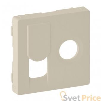 Лицевая панель Legrand Valena Life розетки TV-RJ45 слоновая кость 754831