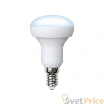 Лампа светодиодная (10219) E14 6W 4500K рефлекторная матовая LED-R50-6W/NW/E14/FR/O