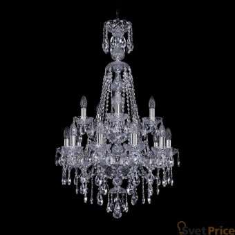 Подвесная люстра Bohemia Ivele 1415/10+5/200/XL-97/2d/Ni