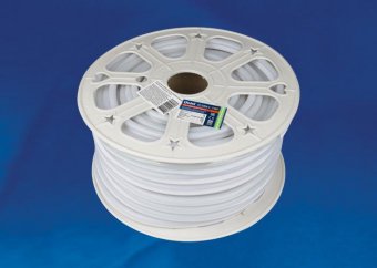 Светодиодная лента (UL-00003769) 50M желтый 400W ULS-N21-2835-120LED/m-8mm-IP67-220V-8W/m-50M-Yellow
