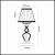 Настольная лампа Odeon Light Alta 2611/1T страна Италия Настольная лампа Odeon Light Alta 2611/1T