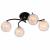 Потолочная люстра IDLamp Nerina 845/4PF-Blackchrome