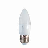 Лампа светодиодная E27 6W 4000K свеча матовая LE-CD-6/E27/840 L253