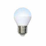 Лампа светодиодная (10218) E27 6W 3000K шар матовый LED-G45-6W/WW/E27/FR/O