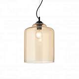 Подвесной светильник Ideal Lux Bistro SP1 Square Ambra