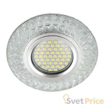 Встраиваемый светильник Fametto Luciole DLS-L144 Gu5.3 Glassy/Clear
