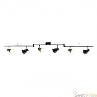 Трековая светодиодная система Arte Lamp Gioved A6008PL-6BK