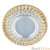 Встраиваемый светильник Fametto Luciole DLS-L132 GU5.3 Chrome/Gold