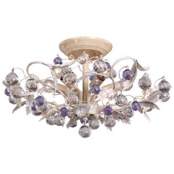 Потолочная люстра IDLamp Irida 242/6PF-Whitepatina