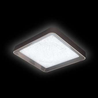 Потолочный светодиодный светильник Ambrella light Orbital Crystal Sand FS1218 WH/WH 112W+36W D650*65