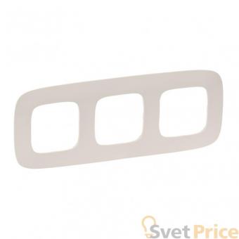 Рамка 3-постовая Legrand Valena Allure Слоновая кость 754313