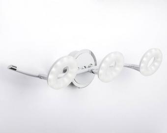 Спот IDLamp Bianca 390/3A-LEDWhitechrome