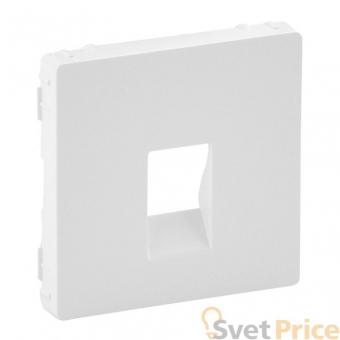 Лицевая панель Legrand Valena Life аудиорозетки белая 755360