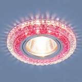 Встраиваемый светильник Elektrostandard 2193 MR16 CL/PK прозрачный/розовый 4690389098888