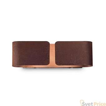 Настенный светильник Ideal Lux Clip AP2 Small Corten