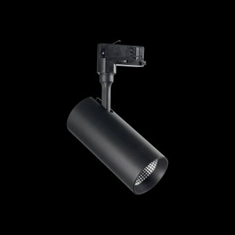 Трековый светодиодный светильник Ideal Lux Smile 20W CRI80 36 3000K Nero