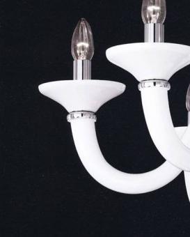 Подвесная люстра Ideal Lux White Lady SP5 Bianco
