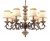 Подвесная люстра Arte Lamp Cherish A9575LM-7AB страна Италия Подвесная люстра Arte Lamp Cherish A9575LM-7AB