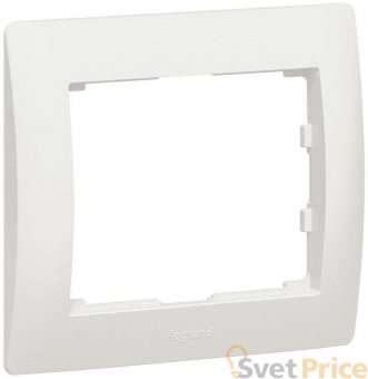 Рамка 1-постовая Legrand Galea Life перламутр 771501