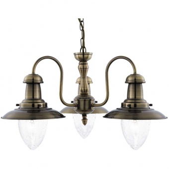 Подвесная люстра Arte Lamp Fisherman A5518LM-3AB