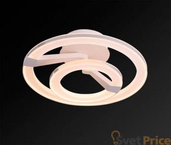 Потолочный светодиодный светильник IDLamp Jenevra 397/2PF-LEDWhitechrome