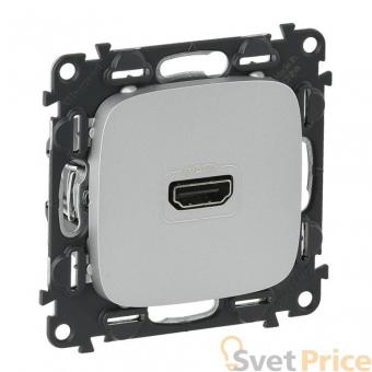 Розетка HDMI Legrand Valena Allure алюминий 754717