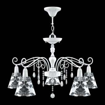 Подвесная люстра Lamp4you Provence E4-05-WM-LMP-O-2-CRL-E4-05-TR-DN