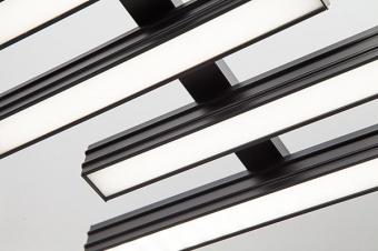Потолочный светодиодный светильник Eurosvet Accord 90052/10 черный