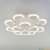 Потолочный светодиодный светильник Eurosvet Geisha 90159/12 белый