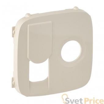 Лицевая панель Legrand Valena Allure розетки TV-RJ45 слоновая кость 754836