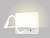 Бра Crystal Lux CLT 226W250USB WH
