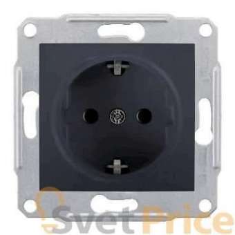 Розетка Schneider Electric Sedna с/з без шторок 16A 250V SDN3000570
