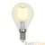 Лампа светодиодная филаментная (UL-00003250) Uniel E14 7,5W 3000K прозрачная LED-G45-7,5W/WW/E14/CL GLA01TR