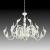 Подвесная люстра Lightstar Cigno Collo Wt 751246 страна Италия Подвесная люстра Lightstar Cigno Collo Wt 751246
