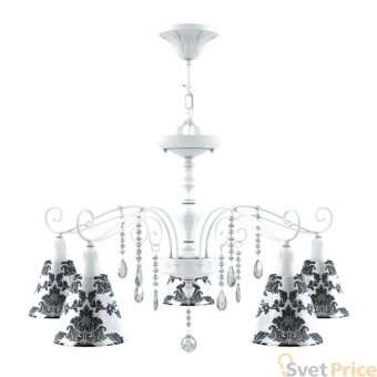 Подвесная люстра Lamp4you Provence E4-05-WM-LMP-O-2-CRL-E4-05-TR-DN