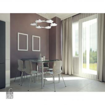 Подвесная люстра RegenBogen Life Платлинг 661011206
