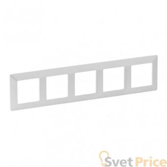Рамка 5-постовая Legrand Valena Life Жемчуг 754145