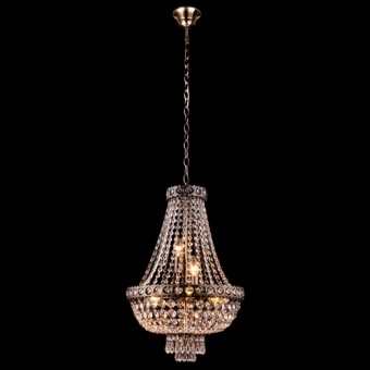 Подвесная люстра Eurosvet 3147/6 античная бронза