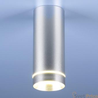 Потолочный светодиодный светильник Elektrostandard DLR022 12W 4200K хром матовый 4690389102950