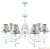 Подвесная люстра Lamp4you Classic E3-07-WM-LMP-O-8-CRL-E3-07-TR-UP страна Германия Подвесная люстра Lamp4you Classic E3-07-WM-LMP-O-8-CRL-E3-07-TR-UP