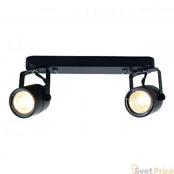 Спот Arte Lamp Lente A1310PL-2BK