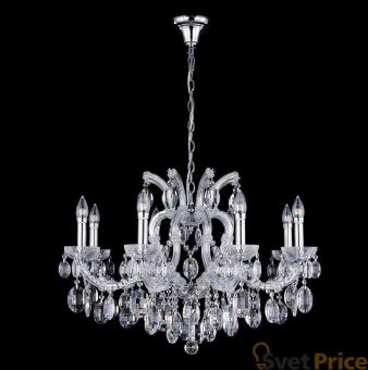 Подвесная люстра Crystal Lux Hollywood SP8 Chrome