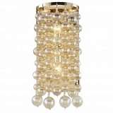 Бра Crystal Lux Mallorca AP2 Gold/Amber