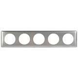 Рамка 5-постовая Legrand Celiane титан 068910